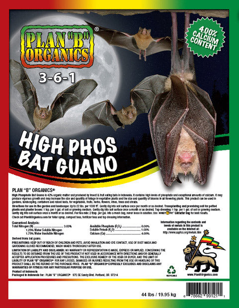 High Phos Bat Guano 3-6-1